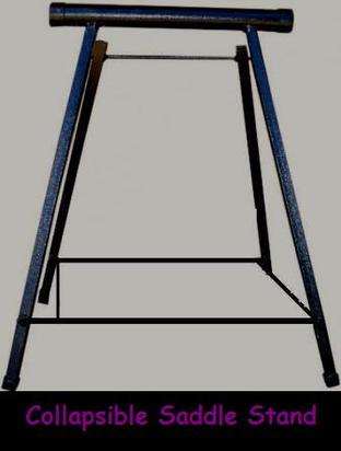 Collapsible Saddle Stand